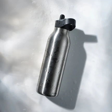 Ara RCS Re-steel fliptop water bottle 500ml - hospitality
