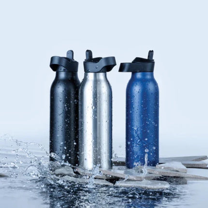 Ara RCS Re-steel fliptop water bottle 500ml - hospitality