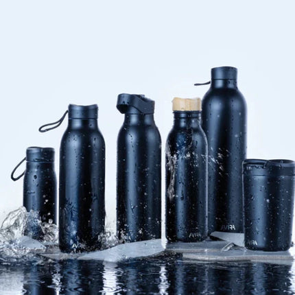 Ara RCS Re-steel fliptop water bottle 500ml - hospitality
