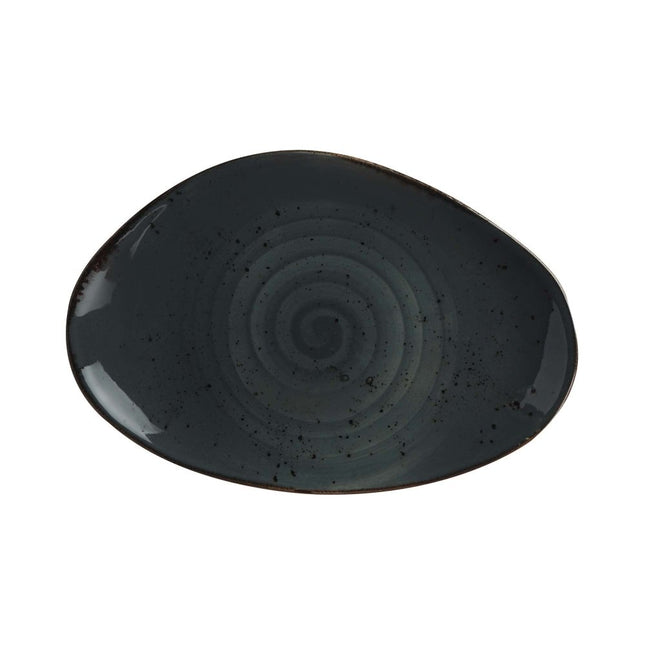 Arando organic shape plate, 350x210mm - hospitality
