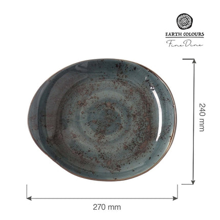 Arando presentation plate, 240x270mm - hospitality