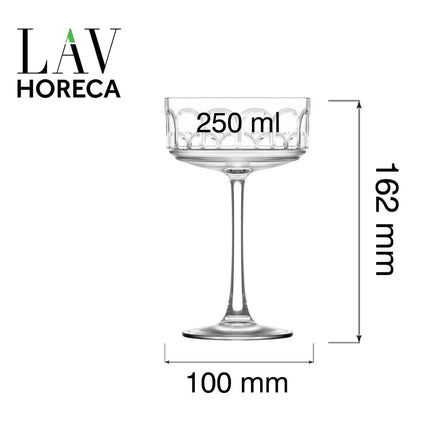 Archie coupe glass, 250ml - hospitality