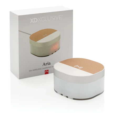 Aria 5W Wireless Charging Digital Clock - hospitality