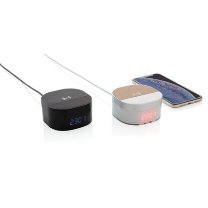 Aria 5W Wireless Charging Digital Clock - hospitality