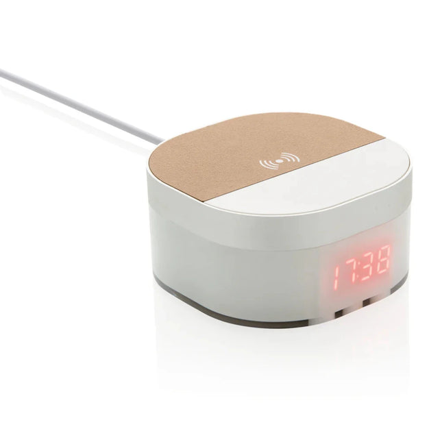 Aria 5W Wireless Charging Digital Clock - hospitality