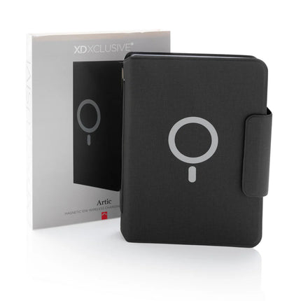 Artic Magnetic 10W wireless charging A5 notebook - hospitality