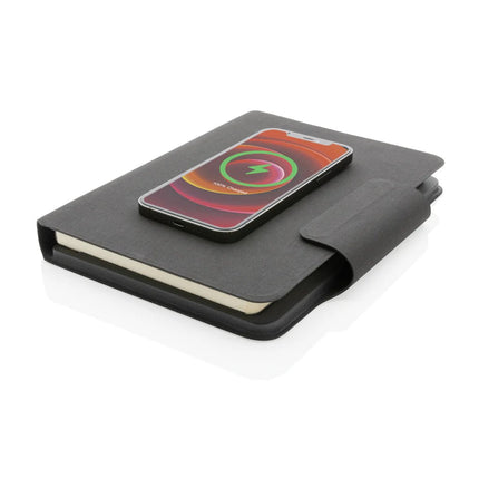Artic Magnetic 10W wireless charging A5 notebook - hospitality