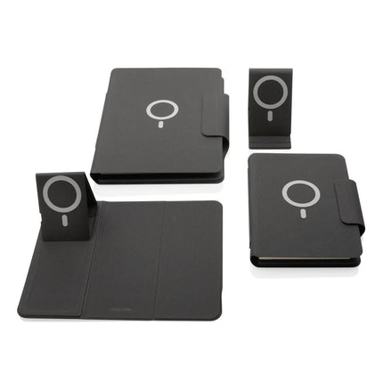 Artic Magnetic 10W wireless charging A5 notebook - hospitality