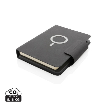 Artic Magnetic 10W wireless charging A5 notebook - hospitality