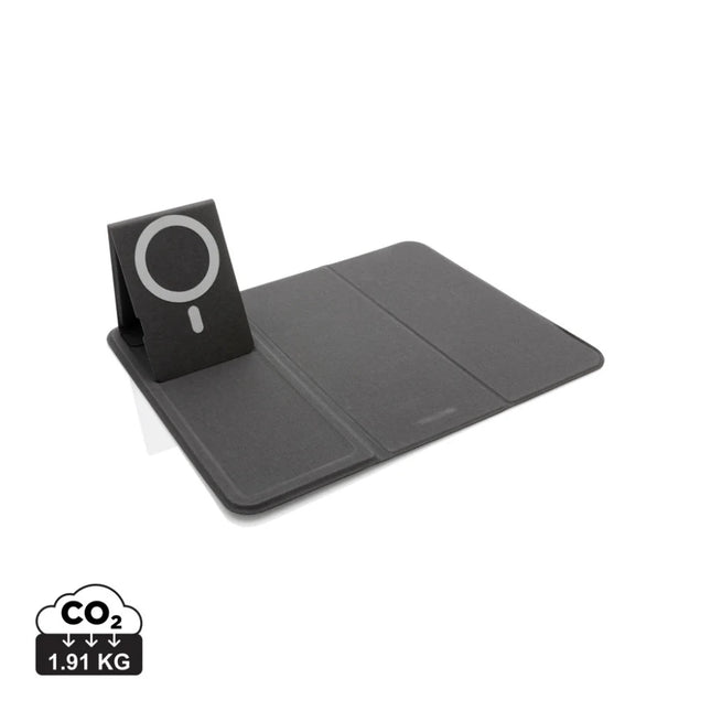 Artic Magnetic 10W wireless charging phone stand - hospitality