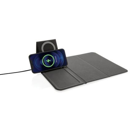 Artic Magnetic 10W wireless charging phone stand - hospitality