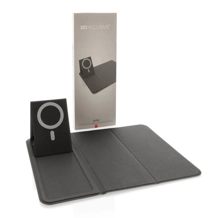 Artic Magnetic 10W wireless charging phone stand - hospitality
