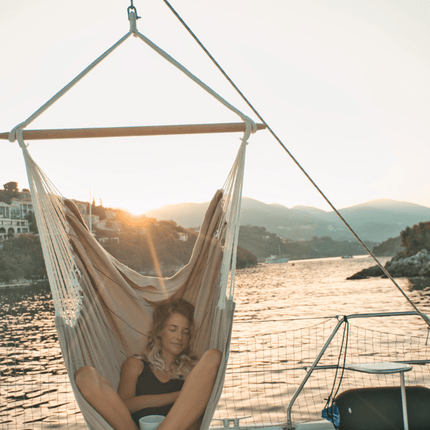 Artista XL Hanging Chair with Footrest | CWDH Ireland