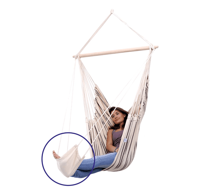 Artista XL Hanging Chair with Footrest – photo 2