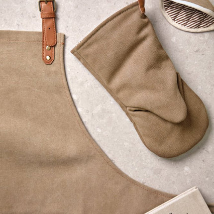 Asado Collection Padded Cotton Canvas Oven Mitt - hospitality