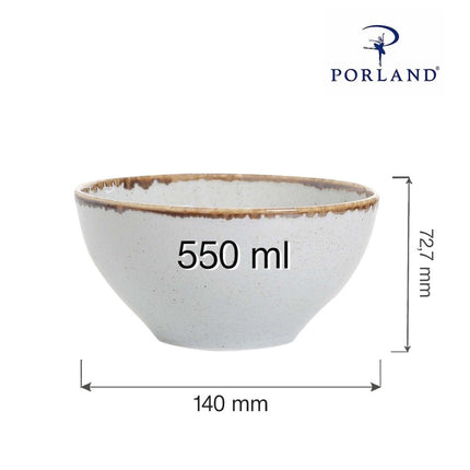 Ashen bowl, 140mm - hospitality
