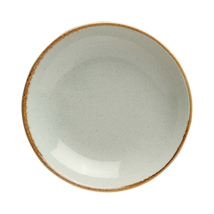 Ashen coupe plate, 260mm - hospitality
