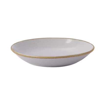 Ashen coupe plate, 260mm - hospitality