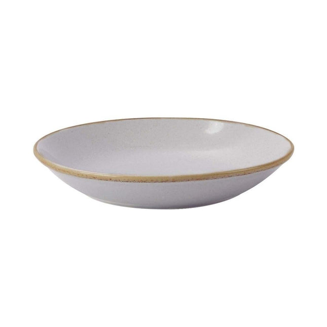 Ashen coupe plate, 260mm - hospitality