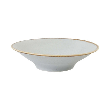 Ashen deep plate, 200x(H)51mm - hospitality