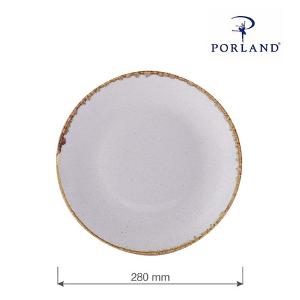 Ashen flat plate, 280mm - hospitality