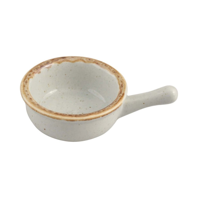 Ashen mini dish with handle, 60mm - hospitality