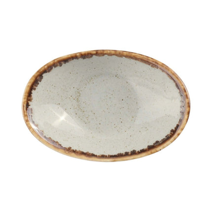 Ashen oval mini dish, 110mm – mini dish, photo 9
