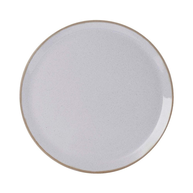 Ashen pizza plate, 280mm - hospitality
