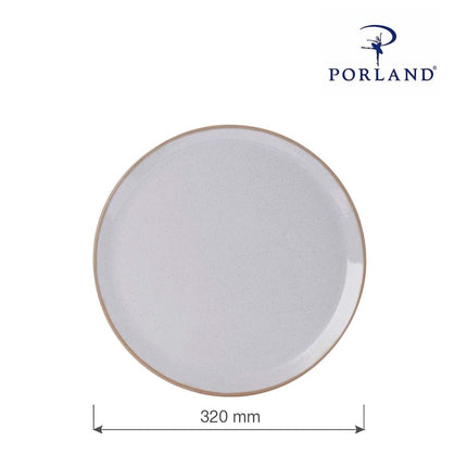 Ashen pizza plate, 320mm - hospitality