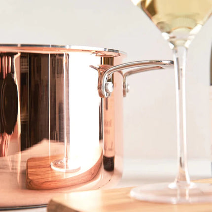 Atelier Copper Tri Ply Saucepan Induction Ready - hospitality
