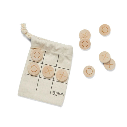 Atelier Luxe Collection Handcrafted Marble Inlay Tic Tac Toe Mini Game Limited Edition Box - hospitality