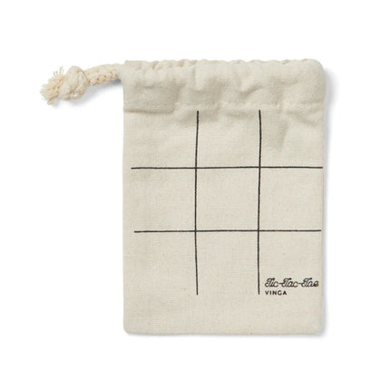 Atelier Luxe Collection Handcrafted Marble Inlay Tic Tac Toe Mini Game Limited Edition Box - hospitality