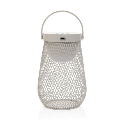 Aurora RCS recycled plastic USB re-chargeable table lamp - hospitality