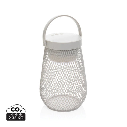 Aurora RCS recycled plastic USB re-chargeable table lamp - hospitality