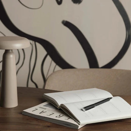 Avery RCS Table Lamp Crafted From Metal And Recycled ABS With Touch Dimming And USB C Rechargeable - hospitality