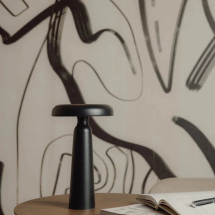 Avery RCS Table Lamp Crafted From Metal And Recycled ABS With Touch Dimming And USB C Rechargeable - hospitality