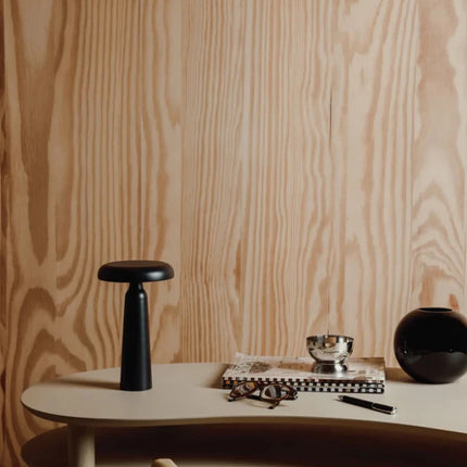 Avery RCS Table Lamp Crafted From Metal And Recycled ABS With Touch Dimming And USB C Rechargeable - hospitality