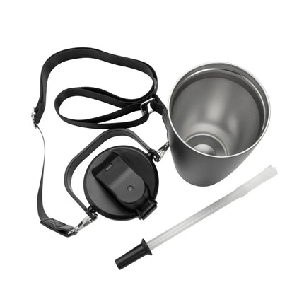 Avira Ayala RCS re-steel duosip lockable crossbody tumbler - hospitality