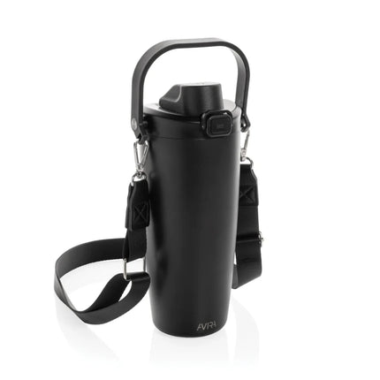Avira Ayala RCS re-steel duosip lockable crossbody tumbler - hospitality