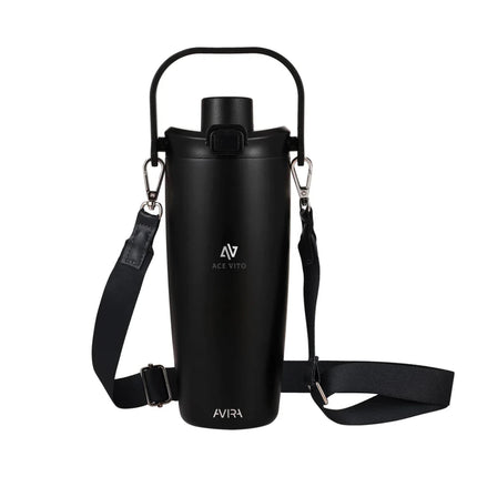 Avira Ayala RCS re-steel duosip lockable crossbody tumbler - hospitality