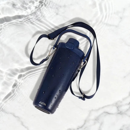 Avira Ayala RCS re-steel duosip lockable crossbody tumbler - hospitality