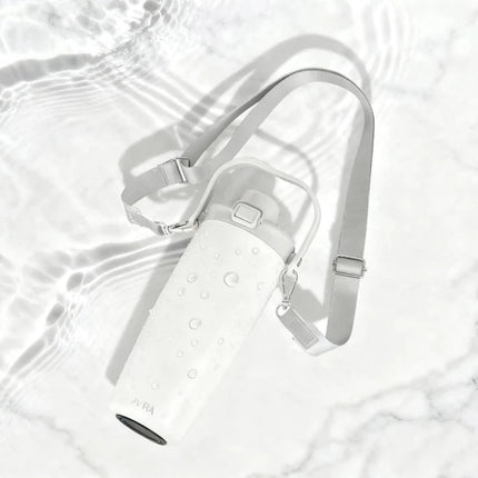 Avira Ayala RCS re-steel duosip lockable crossbody tumbler - hospitality