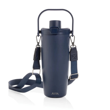 Avira Ayala RCS re-steel duosip lockable crossbody tumbler - hospitality