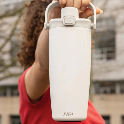 Avira Ayala RCS re-steel duosip lockable crossbody tumbler - hospitality