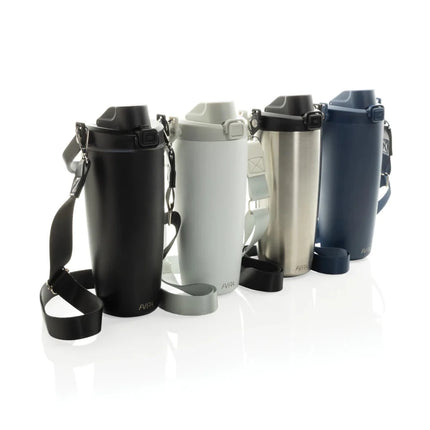 Avira Ayala RCS re-steel duosip lockable crossbody tumbler - hospitality