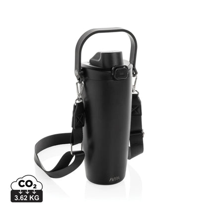 Avira Ayala RCS re-steel duosip lockable crossbody tumbler - hospitality