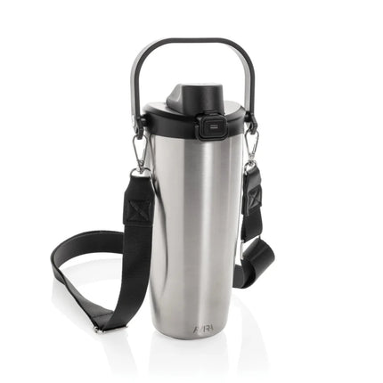 Avira Ayala RCS re-steel duosip lockable crossbody tumbler - hospitality