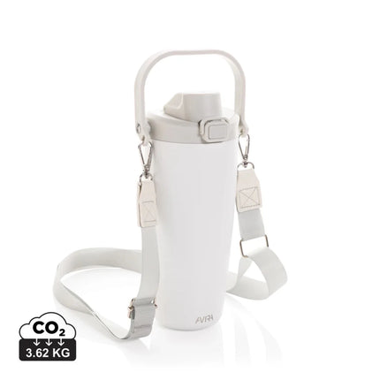 Avira Ayala RCS re-steel duosip lockable crossbody tumbler - hospitality