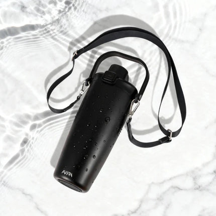 Avira Ayala RCS re-steel duosip lockable crossbody tumbler - hospitality