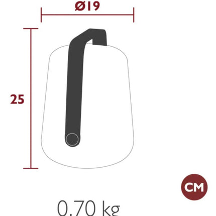 BALAD² Lamp H.25 cm - hospitality